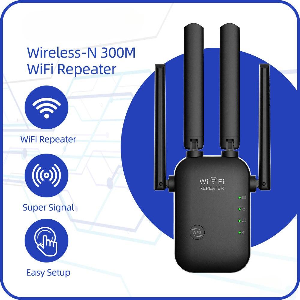 Bezdrátový WiFi opakovač Wifi Extender Ultraboost Wifi zesilovač Long Range Repiter 300M Wi-Fi Booster Access Point