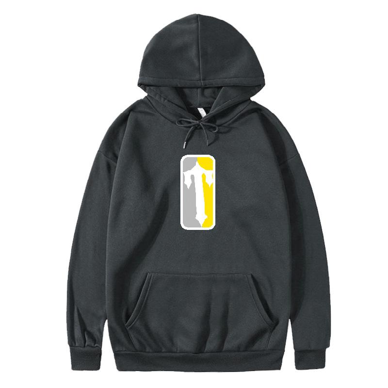 European and American Printed Hoodie Autumn and Winter Sweater Top