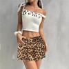 European-American Summer Fashion: Sexy Elastic Nightclub Miniskirt