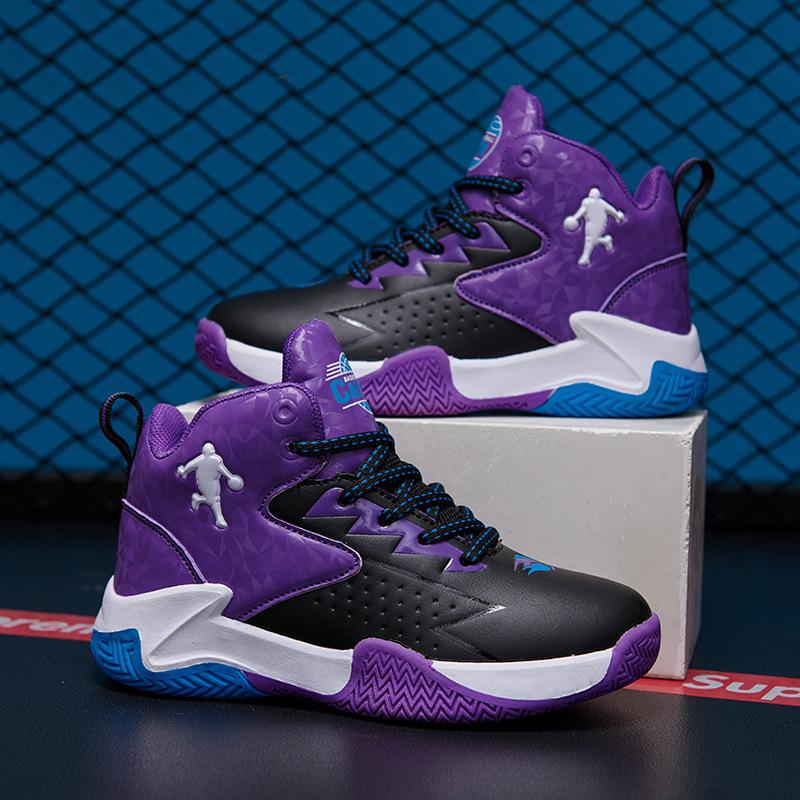 Children's basketball shoes men's 2025 spring and summer new outdoor boys' sports shoes primary school students middle and older children's sneakers