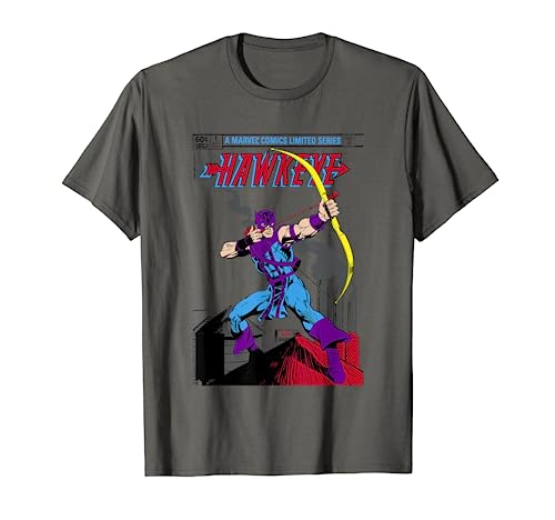 Marvel Avengers Vintage Hawkeye Limited Series Comic T-Shirt