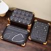 Jewelry Display Tray with Protective Velvets Lining Jewellery Holder Accessory Presentation Stand for Home or Shop Use
