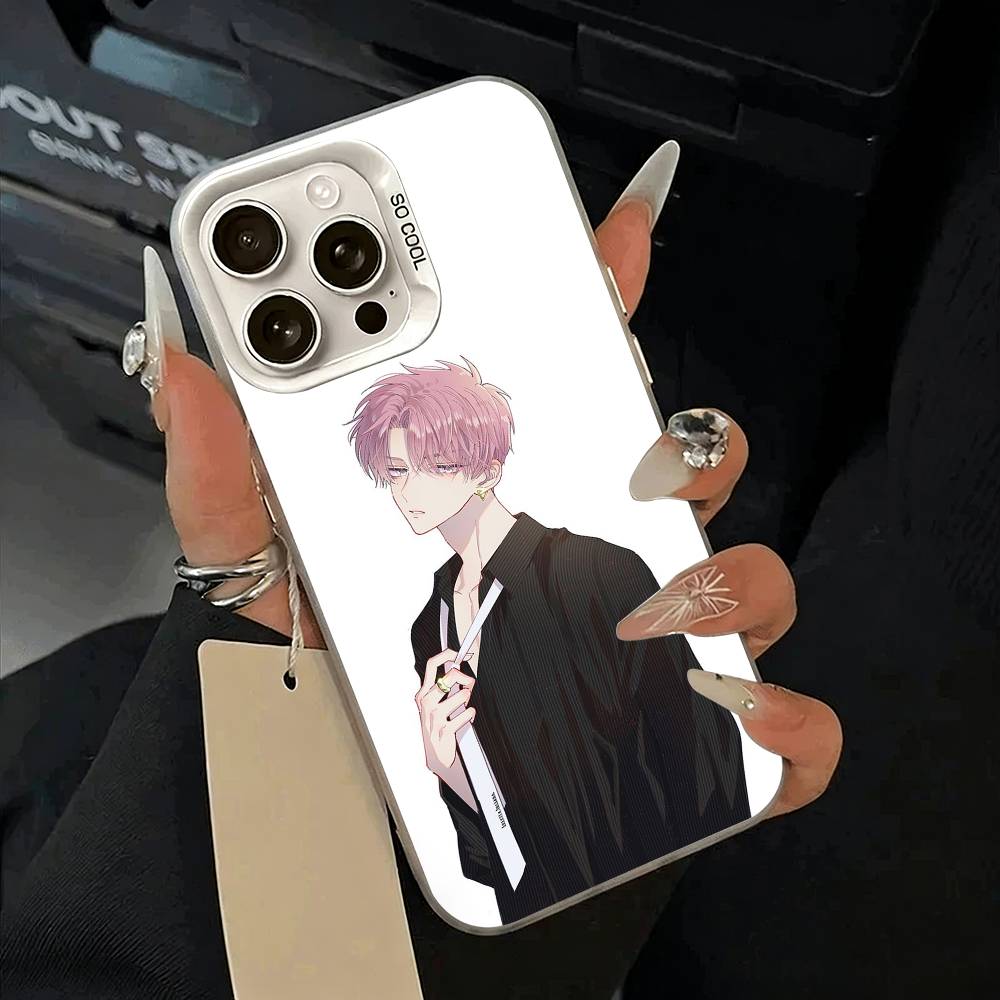 

Чехол для телефона F-Fukuhara Tamon Anime Portrait для iPhone 11 12 13 14 15 16 Pro Max Plus белый Серебристый Чехол для телефона iPhone16E