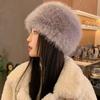 Warm Panama Cap Thicken Plush Fisherman Hat New Winter Hat  Women