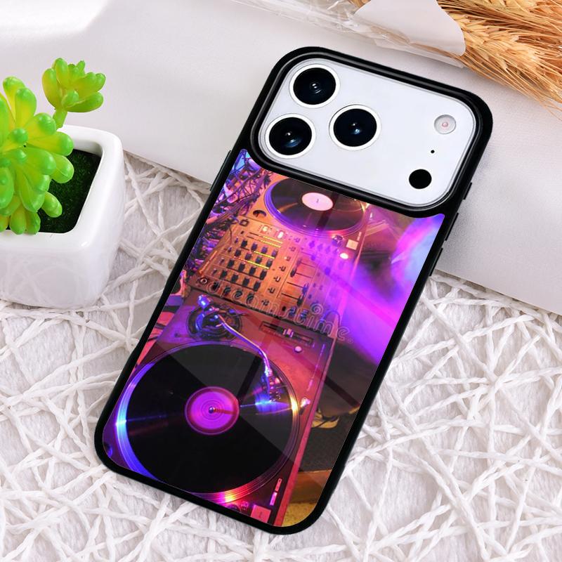 Ddj Dj Music Phone Case for iPhone 17 Air 16 15 11 12 14 13 Pro Max Shockproof Cover
