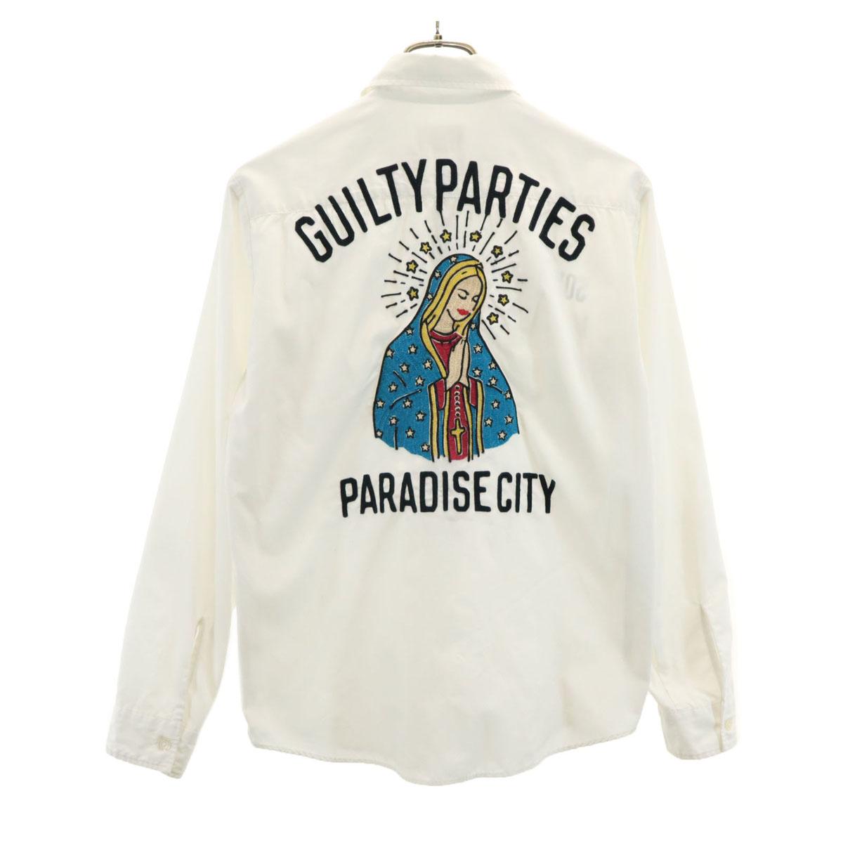 

WACKO MARIA Made in Japan Old Tag Maria Long sleeve Cotton shirt S white Men s Used