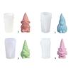 DIY Crystal Dropping Glue Mold No Face Dwarf Decoration Molds Christmas Gnome Silicone Mould Versatile Epoxy Resin Mold