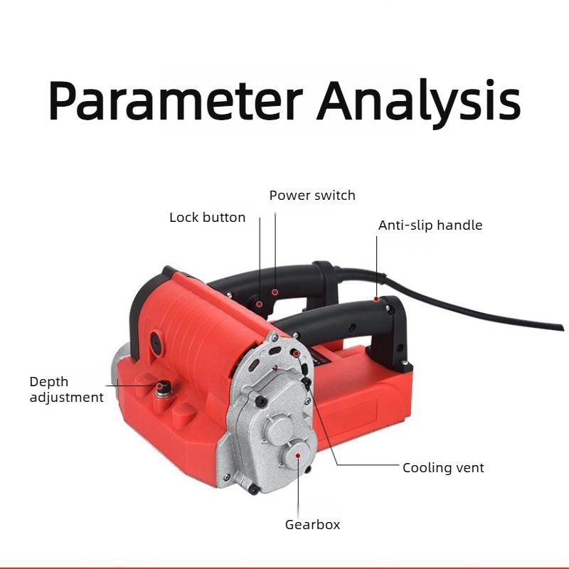 Universal No Dead Angle Dust-free Wall Planer Putty Wall Peeling Shovel Wall Grinding Old Wall Renovation White Ash Rough Planer