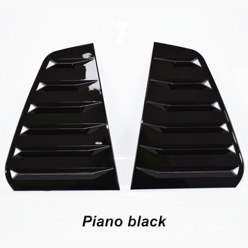 

2 шт. автомобильная боковая шторка на заднее окно, модифицированная спортивная вентиляционная накладка, спойлер, подходит для VW Golf GTI R Mk7/Mk7.5 2013-2020, автомобильные аксессуары