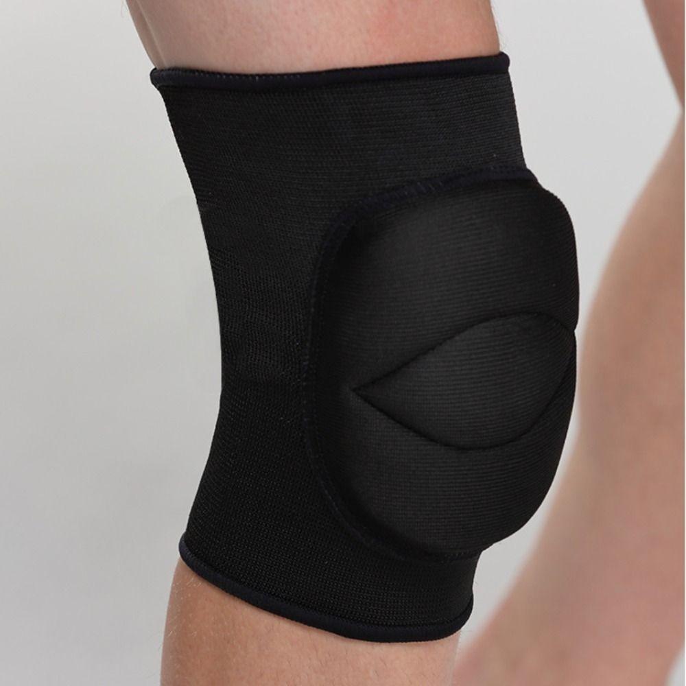 1 Pair Anti Collision Dance Knee Pads Yoga Elastic Knee Pads Sponge Sports Knee Pads  Outdoor Sports