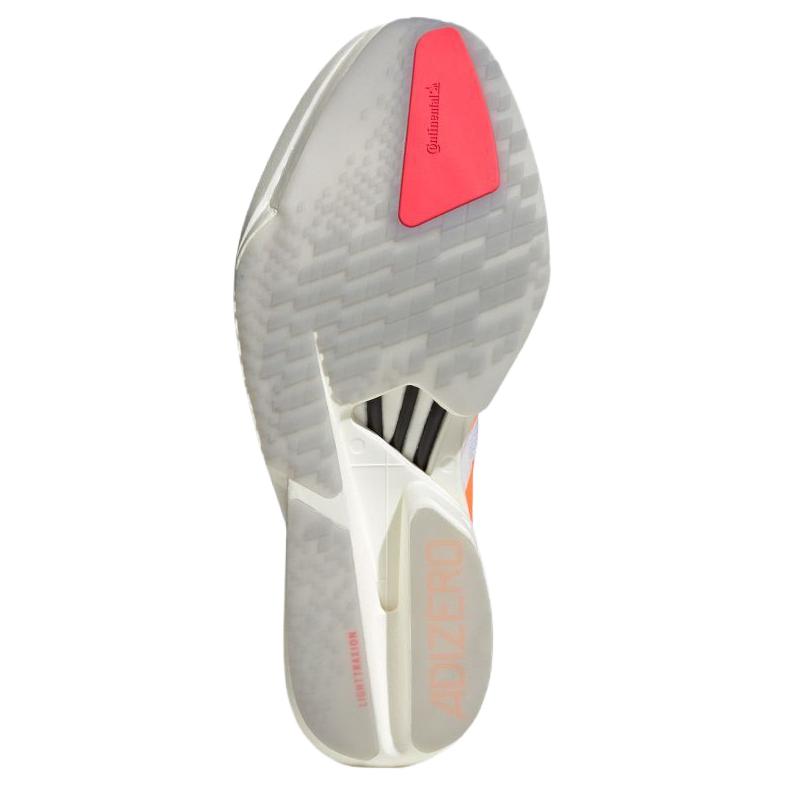 Adidas Adizero Adios Pro 4 White Lucid Orange Men Sneakers Lucid-Red JR7088