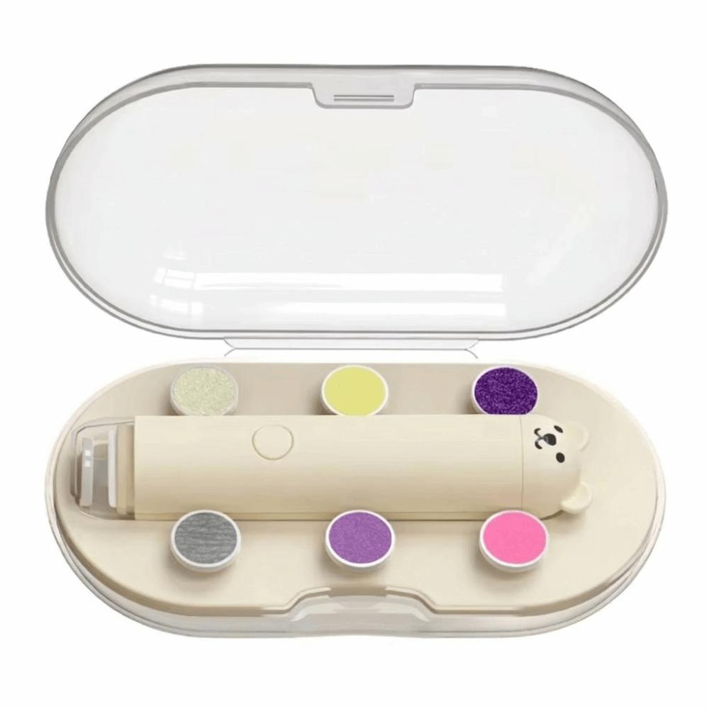 Little Bear Electric Nail Grinder Anti Scratch Electric Nail Polish Remover Babies