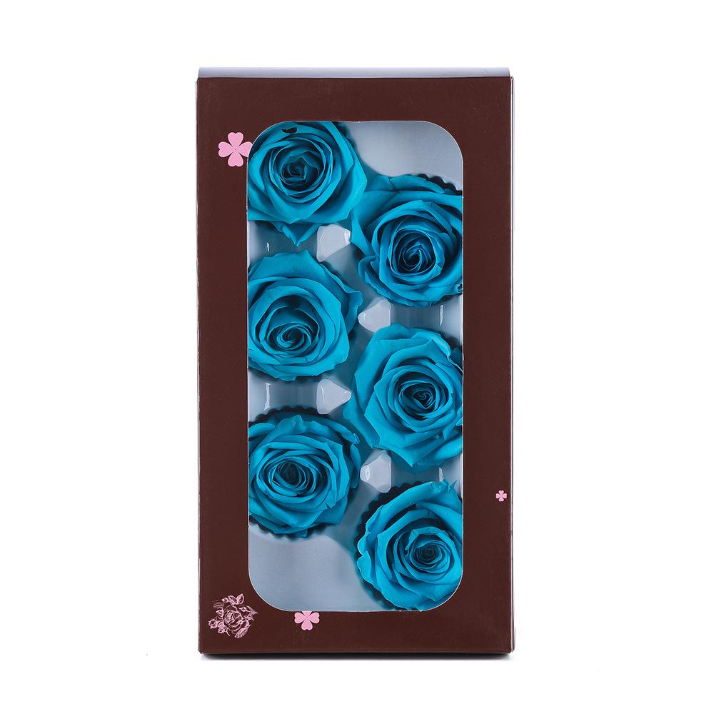Eternal Flower Gift Box Set 2-6cm Handmade Rose Decorative Flowers, DIY Gift Flower Box