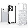 For Xiaomi Redmi Note 12 Pro 5G/Note 12 Explorer 5G Honeycomb Texture TPU+PC Phone Case Back Cover