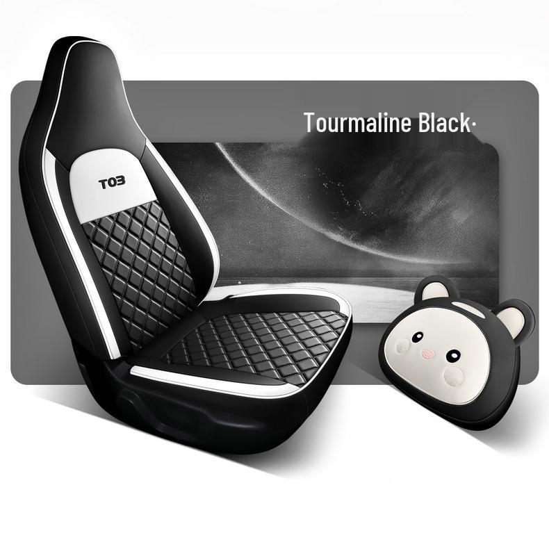 Leapmotor T03 Car Seat Cover: Universal, Full Surround, All-Season Cushion for 22 Models.