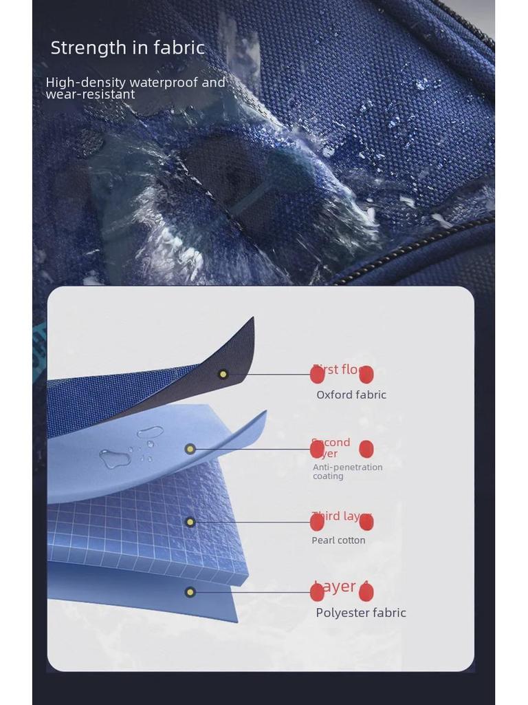 Stilvoller Wasserdichter Leichter Rucksack für Kinder, Klassen 1-6, mit Rückenschutz und Strapazierfähigem Verschleißfestem Design