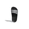 adidas Cushioning Quick Dry Slippers Black White Kids' F35556