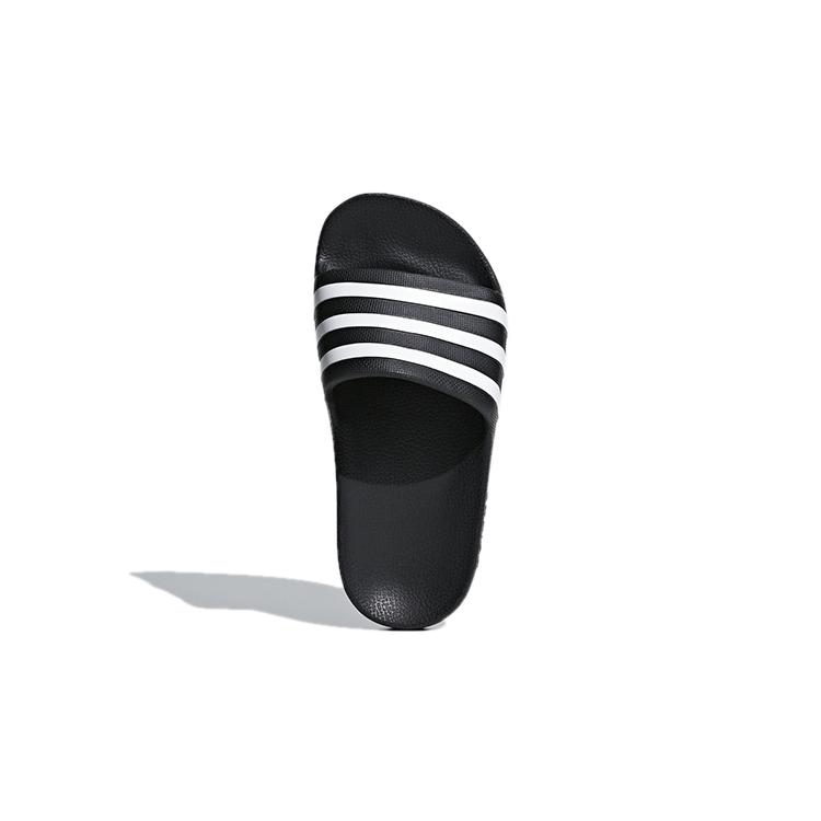 adidas Cushioning Quick Dry Slippers Black White Kids' F35556