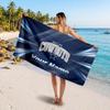 Dallas Cowboys Customized Name Text Beach Towel, Soft Absorbent Towel Beach Pool Travel Personal Gift