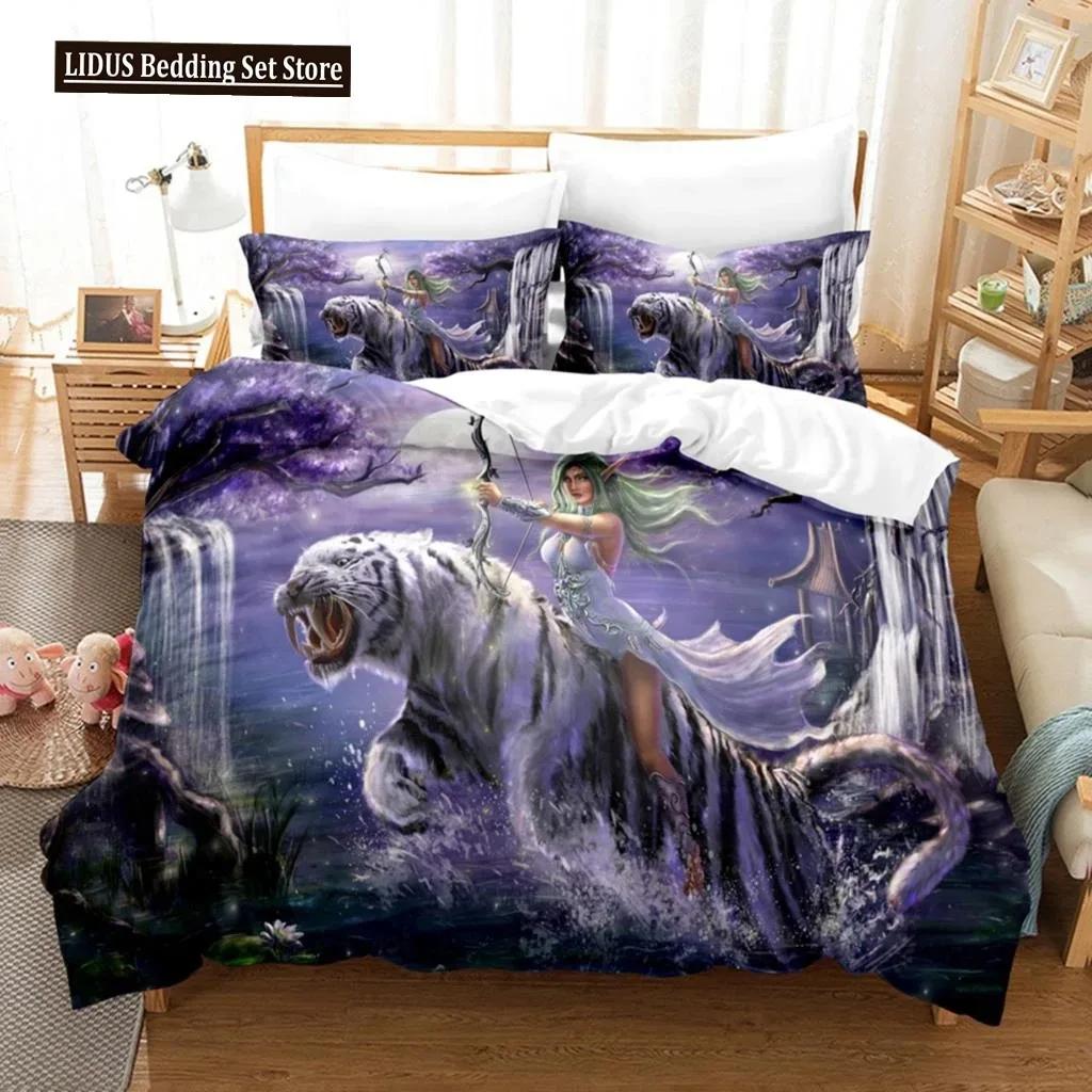 3D World Of Warcraft Bedding Sets Duvet Cover Set With Pillowcase Twin Full Queen King Bedclothes Duvet Cover