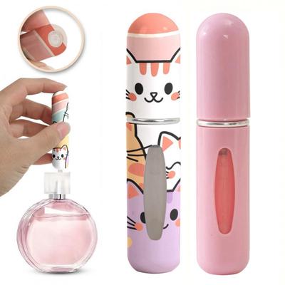 Zestaw 2Szt. Atomizerów Podróżnych Na Perfumy 5Ml Kotki Dozownik Ak19