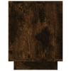 TV Stand Smoked Oak 80 x 35 x 45 cm Particleboard