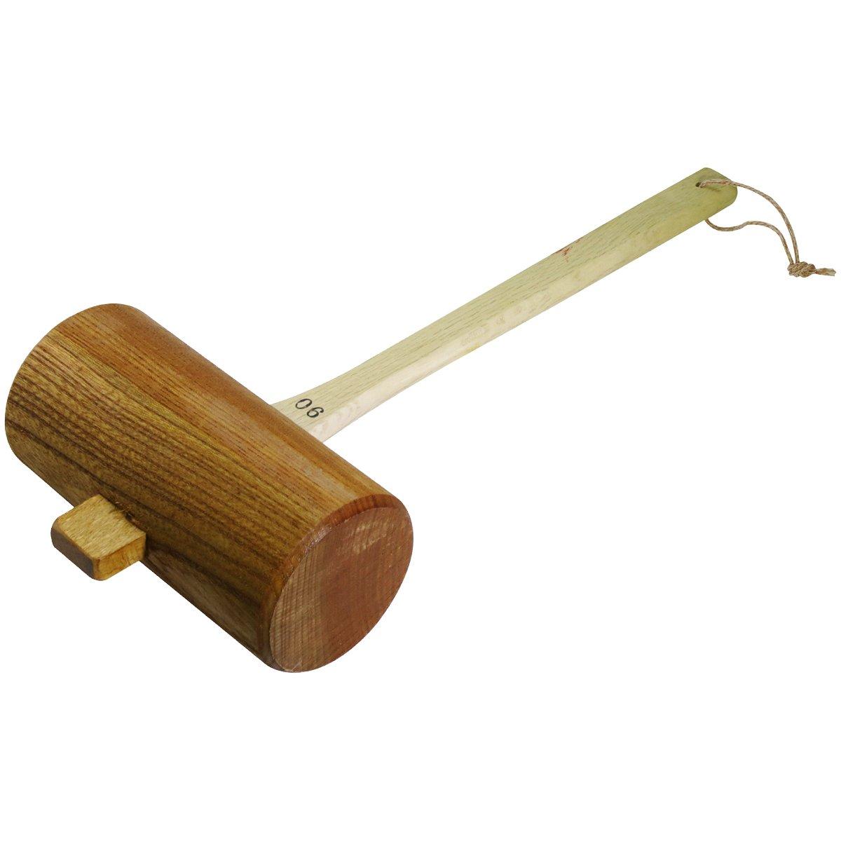 

Wooden hammer 420mm handle 90mm 17348