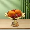 Candy Holder Tray Fruit Bowl Storage Baskets Stand Organization Alloy Snacks Basket for