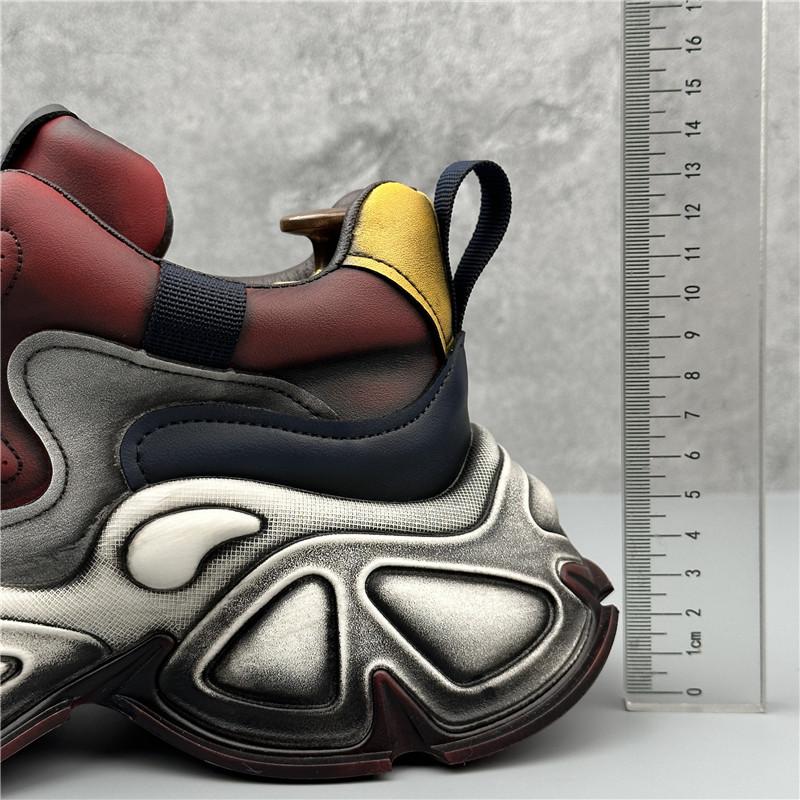 Fashion Vintage Fashion New Men's Mixed Colors All Match Height Increasing Causal Shoes Flats Male Walking Sneakers  Zapatillas Hombre