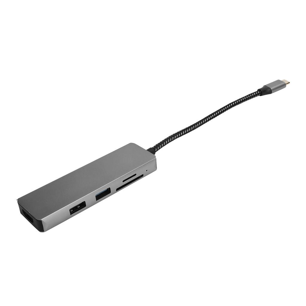 Hub Adapter Card Reader 5 In 1 TypeC USB 3.0 4K High Definition Multimedia Interface
