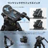 SmallRig Aluminum Alloy Tripod Kit Capacity 8kg Height Video Head Video Shooting Camera Tripod 4163 AD-80 [Load 87~191cm]