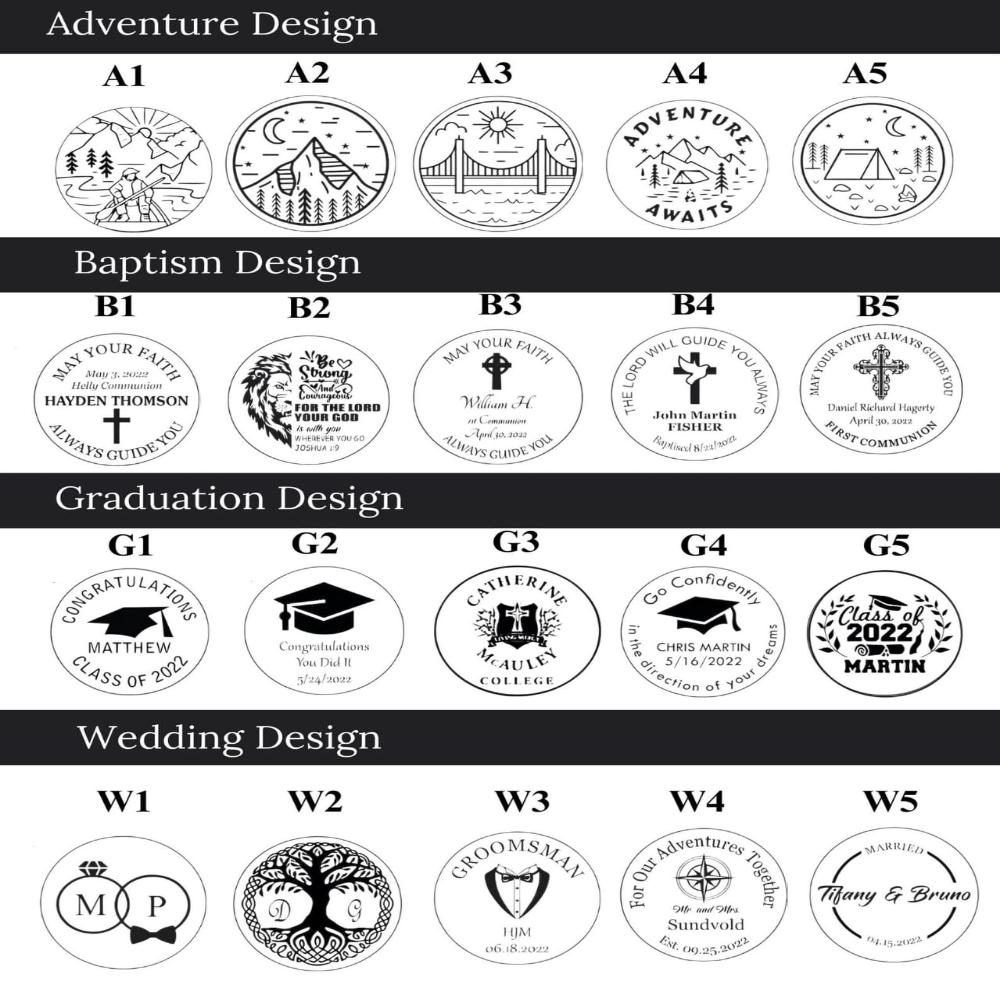 Personalized Brass Sundial Compass – Handmade Nautical Gift