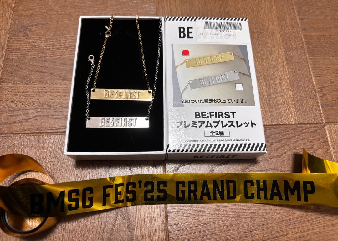 

[USED] BMSG Festival 25 S-seat bonus goods: Gold tape and BE:FIRST bracelet included