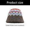 Unisex Knitted Bucket Hat Fall Winter Hat Casual Travel Hat Everyday Wear for Fashionable Adults