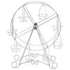 Ferris Wheel Cupcake Stand 8 Cups Dessert Carrier Display Holder for Restaurants Dessert Shops