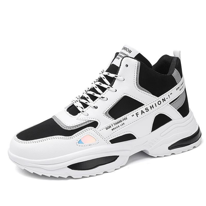 Men's shoes new autumn leisure sports high-top heightening Martin shoes casual versatile