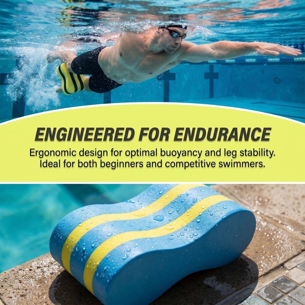 EVA Foam Pull Buoy Leg Floaters Floating Swim Trainer Kickboard  Aid Fitness Equipment