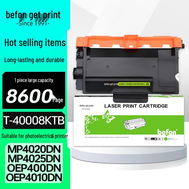 Befon T-40008KTB Black High-Capacity Compatible Toner Cartridge