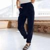 Pantaloni di Velluto a Coste da Donna Casual Coulisse Elastico Vita Alta Gamba Dritta Pantaloni Larghi Comodi con Tasche
