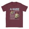 Singer Alejandro Sanz Pop Music  T Shirt  Novelty TShirts Short Sleeves Y2K Retro Tshirt Summer Cotton 4XL 5XL 6XL Clothes