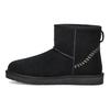 UGG Klasik Mini Deco Süet Bot 'Siyah' Spor Ayakkabı 1115565-BLK