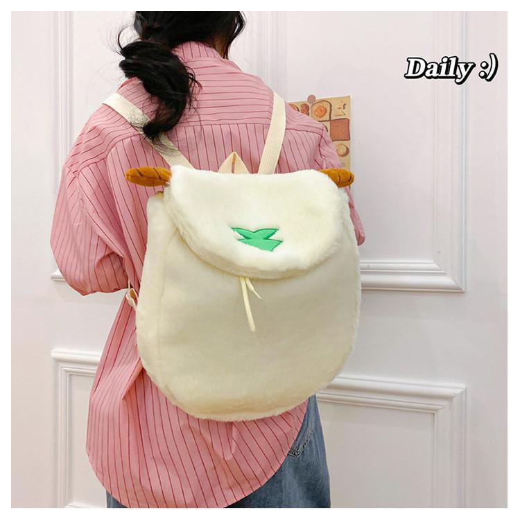 Goat Pleasant And Big Big Wolf Goat Village Plush Backpack Schoolbag 30cm Gift