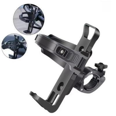 Rotatable Bike Water Bottle Cage Multifunction Cycling Beverage Holder Adjustable Grip for Mountain Bike Road Bike Kids Bikes