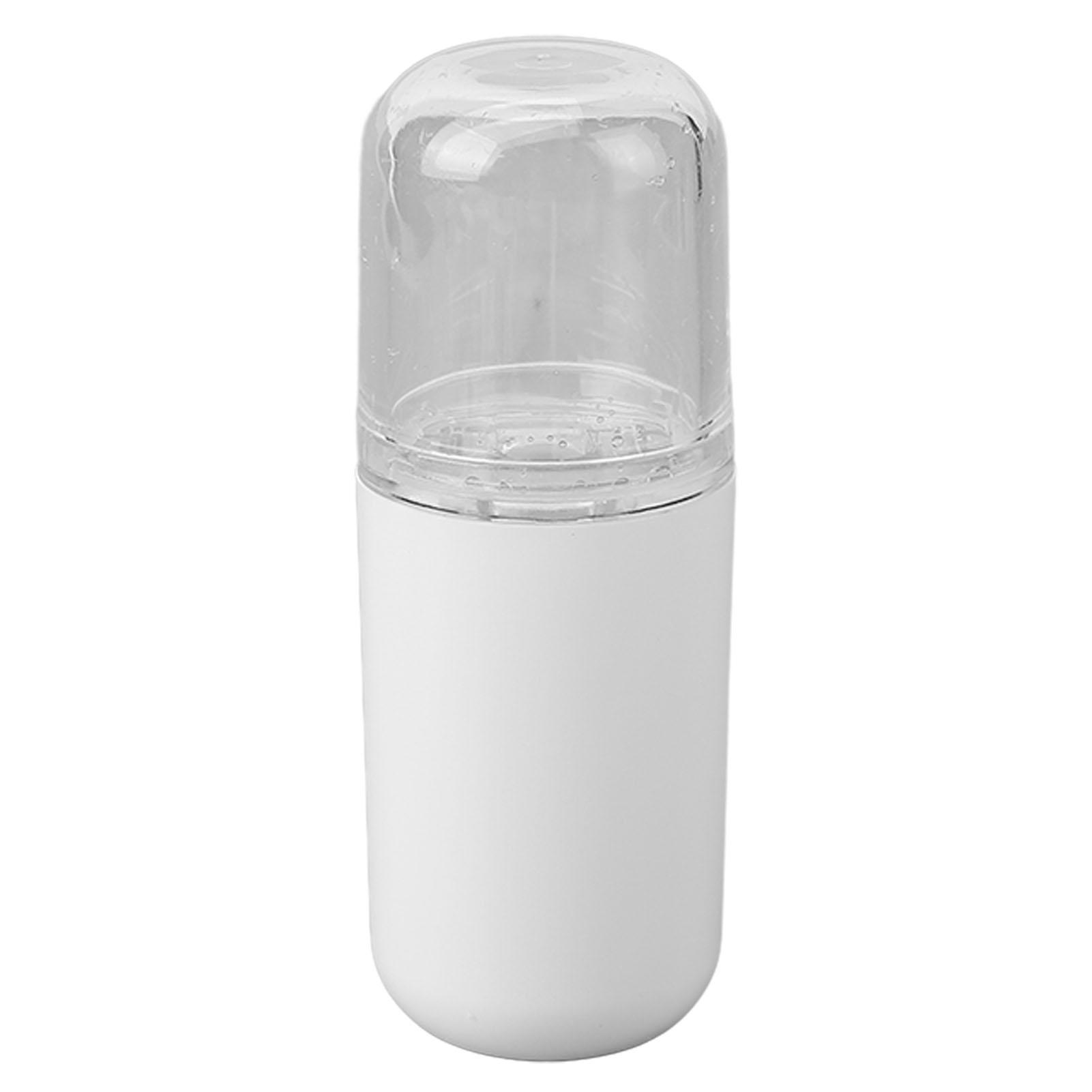 

Face Mist Steamer White Large Capacity Water Tank Multifunctional USB Rechargeable Facial Mister