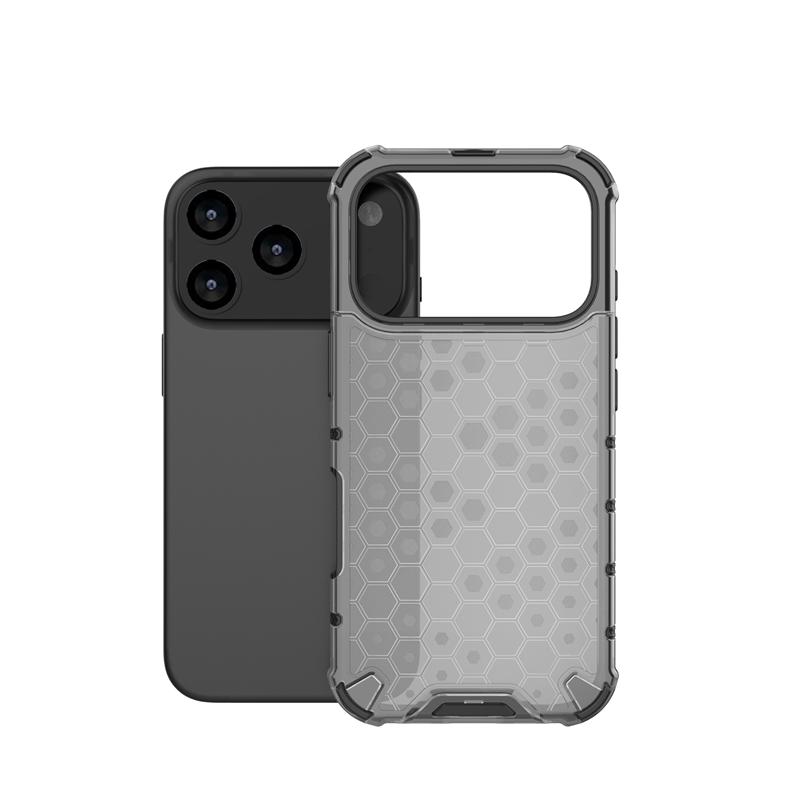 For iPhone 17 Pro Case iPhone 17 Pro Cover Honeycomb Style Bumper Shield Protective Phone Cases For iPhone 17 Pro Max Air Funda