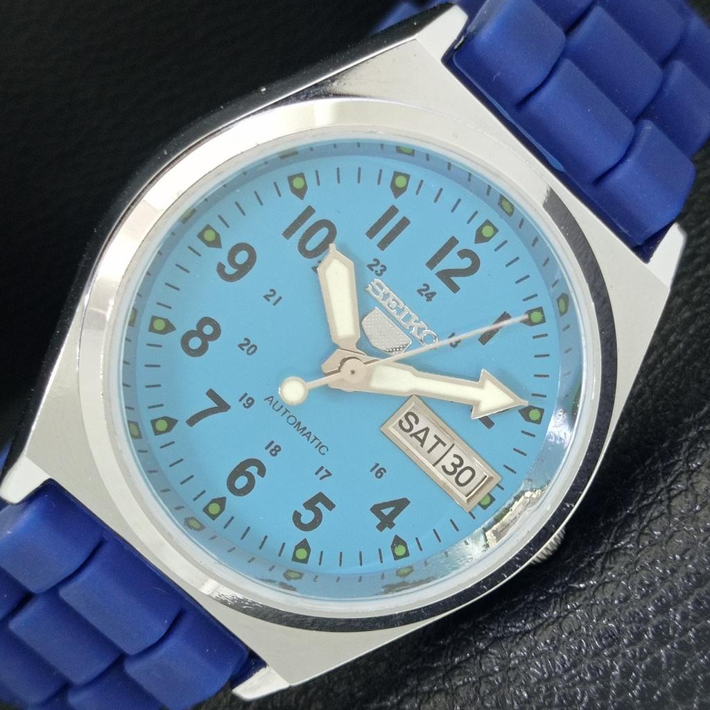 

JAPAN VINTAGE REFURBISHED SEIKO 5 AUTOMATIC 6309A MENS WRIST WATCH a441760-1 Sk-a441760