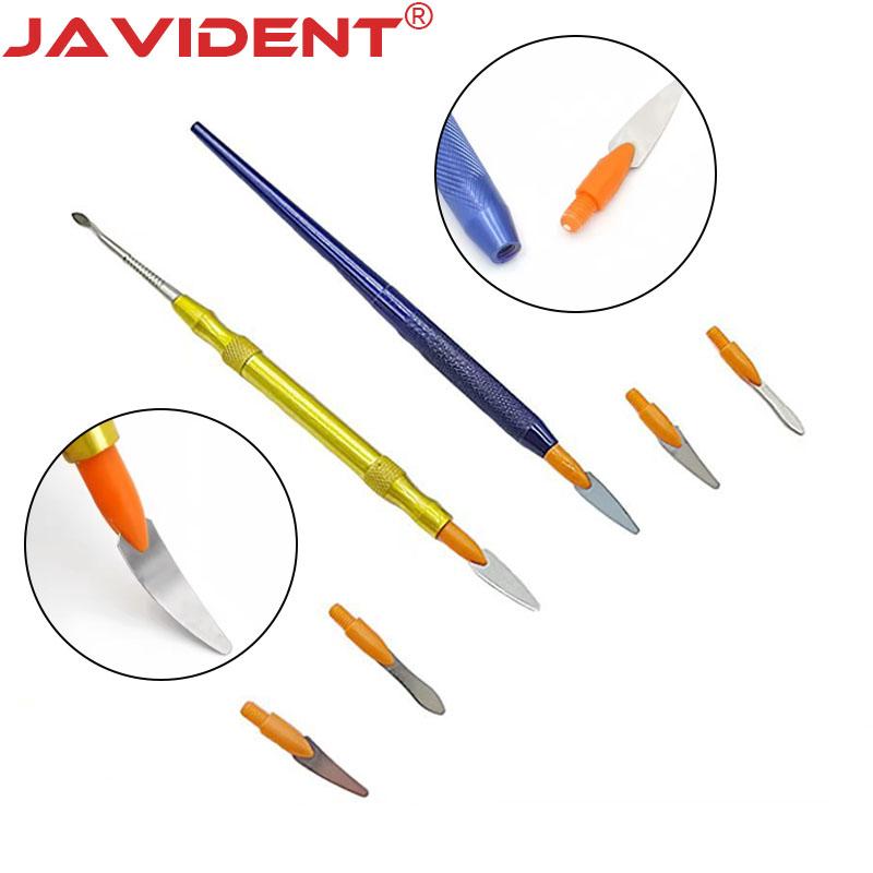 1Pc Dental Wax Carving Knife Wax Sculpting Tool Denture Factory Plaster Model Carving Knife Dental Laboratory Tool