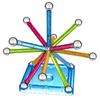 Jeu de construction - geomag - glitter - 30 pièces - multicolore - à partir de 3 ans