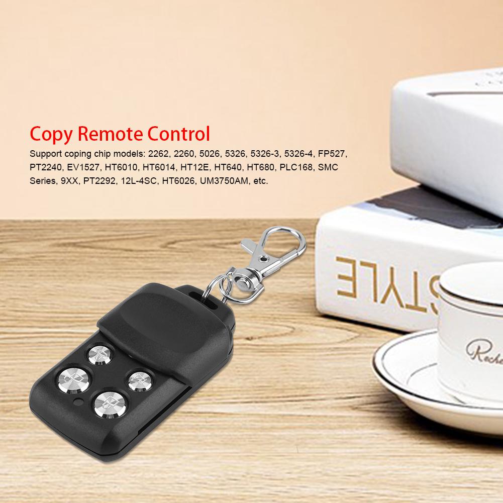 433MHz Garage Door Opener Copy Remote Controller   Home Security Clone Duplicator Lock