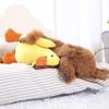 Hoopet Squeaky Duck Plush Dog Toy
